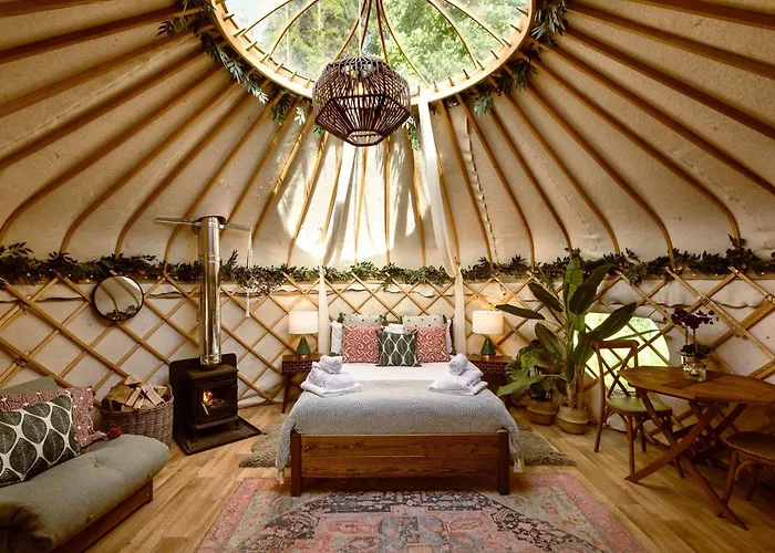 Yurtshire Eavestone - Willow Luxury tent Ripon