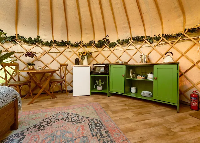 Campismo de Luxo Yurtshire Eavestone - Willow *